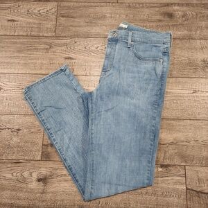 Levis Women's Strauss & Co Jeans 314 Shaping Straight 32 Light Denim Blue